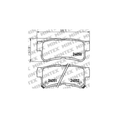 140261-large_default.jpg Pastiglie Freno Kia Venga 1.6 Crdi 115 2010 02-2019 12 Mintex