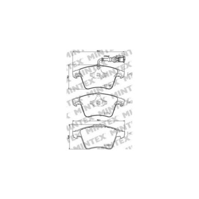 141138-large_default.jpg Pastiglie Freno Toyota Yaris 1.3 1999 11-2005 10 Mintex