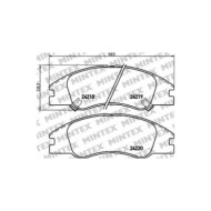 Pastiglie Freno Peugeot 208 1.2 Gpl 2015 06-2019 12 Mintex