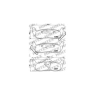 Pastiglie Freno Renault Espace Iii 3.0 V6 24v 1998 10-2002 10 Mintex