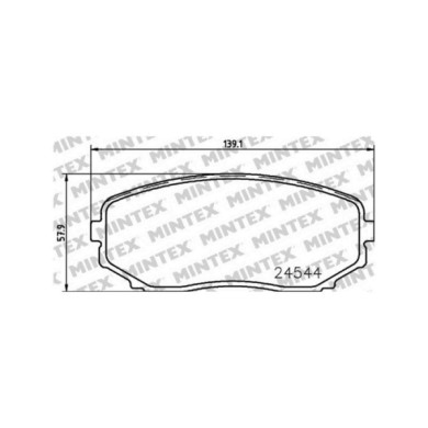 140459-large_default.jpg Pastiglie Freno Bmw X5 Xdrive48i 2008 09-2013 06 Mintex