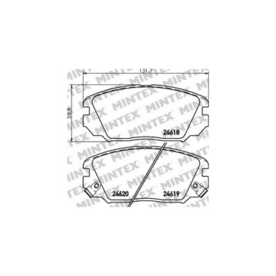 140265-large_default.jpg Pastiglie Freno Opel Insignia A 1.6 Turbo 2008 07-2017 03 Mintex