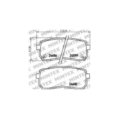 140949-large_default.jpg Pastiglie Freno Opel Insignia A 1.6 Turbo 2008 07-2017 03 Mintex