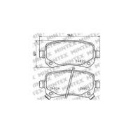 Pastiglie Freno Peugeot 308 1.4 16v 2009 12-2013 12 Mintex
