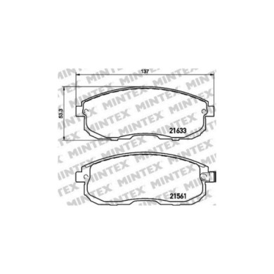 140430-large_default.jpg Pastiglie Freno Bmw 5 520d 2006 04-2009 12 Mintex