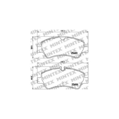 142304-large_default.jpg Pastiglie Freno Fiat Punto Evo 1.4 2009 10-2012 02 Mintex