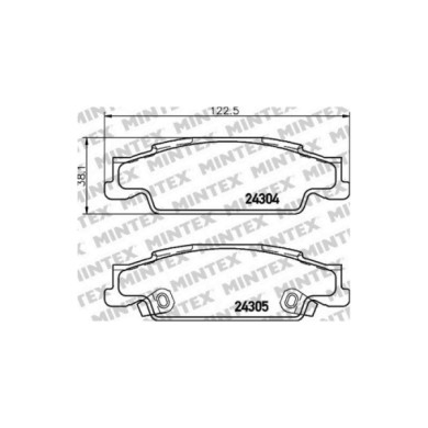 MINTEX-TIPO.jpg Pastiglie Freno Fiat Panda 1.3 D Multijet 4x4 2015 04-2019 12 Mintex