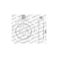 Mintex Dischi Anteriore 09a29511 Bmw