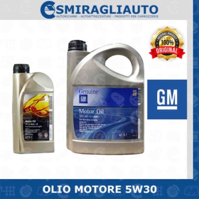 144077-large_default.jpg Olio Motore Opel Genuine Motor Dexos 2 Longlife 5w30 6 Litri