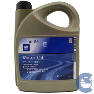 149648-large_default.jpg Gm Genuine Motor Oil 5w30 Dexos2 6l Olio Motore Fuel Economy Longlife