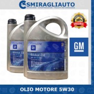 Opel Olio Motore Gm Originale Dexos 2 Longlife 5w30 10 Litri Benzina Diesel