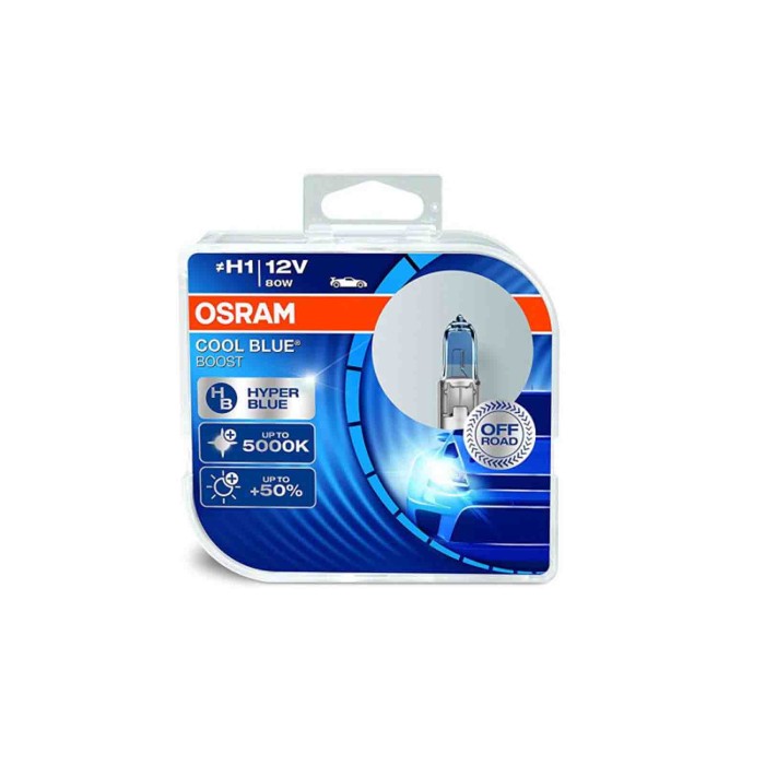 142648-large_default.jpg Osram Lampada 12v 80w H1 Cb 5000 Kelvin