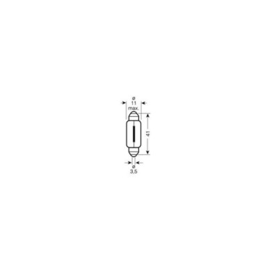 142331-large_default.jpg Osram Lampada 12v 10w Sv8 Siluro