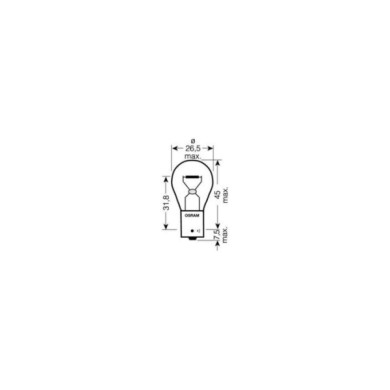 142354-large_default.jpg Osram lampada 12v 21w py21w aranc.