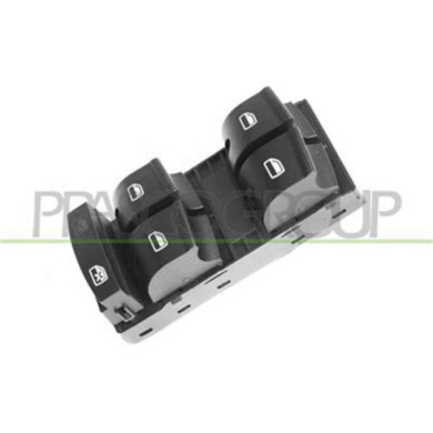 AD320WS04_1.JPG Pulsantiera Nera Per Audi A6 Dal 2004 Al 2008