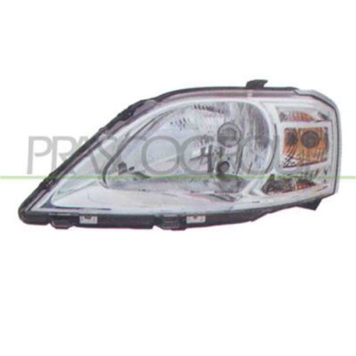DA3224803_1.JPG Proiettore Destro H4 Elettrico Senza Motore Per Dacia Logan Dal 2008 Al 2012