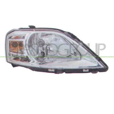 DA3224804_1.JPG Proiettore Sinistro H4 Elettrico Senza Motore Per Dacia Logan Dal 2008 Al 2012