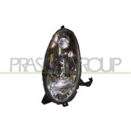 Proiettore Sinistro H4 Elettrico Senza Motore Per Nissan Micra K12 Dal 2003 Al 2005