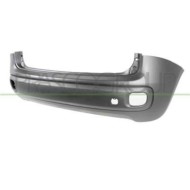 Paraurti Posteriore Nero Goffrato Per Fiat Panda Dal 2012