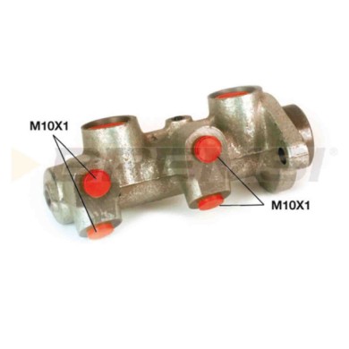 PB0587.jpg Cilindro Maestro Del Freno Opel Corsa A Tr Alluminio Pb0587 558001 Aw/bz S.f. Delco Bremsi