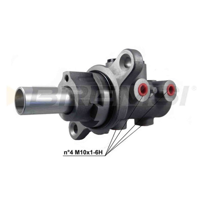 PB0889.jpg Cilindro Maestro Del Freno Fiat Linea Alluminio Pb0889 77364472 S.f. Bosch Bremsi