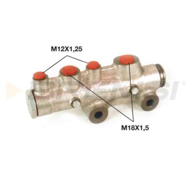 PB1023.jpg Cilindro Maestro Del Freno Iveco Zeta Ghisa Grigia Pb1023 4237415 Bremsi