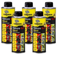 Bardahl Detergente Motore Diesel Pulitore Sistema Motori Diesel Pulizia Valvole Agr Filtro Antiparticolato Diesel 5 Pz X 500 Ml