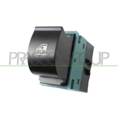 FT909WS12_1.JPG Interruttore Alzacristallo Destro Nero Per Fiat Doblo' Dal 2005 Al 2009