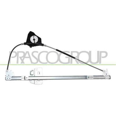 FT926W012_1.JPG Meccanismo Alzacristallo Anteriore Sinistro Per Iveco Daily S-2000 Dal 2000 Al 2006