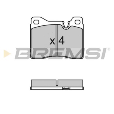 BP2043.JPG Kit Pastiglie Freno Anteriore Bmw 02 02 Touring 1500-2000 2.5-3.2 Coupú 2500-3.3 5 6 Bp2043 34 11 1 103 207 S.f. Ate 