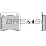 BP2081.JPG Kit Pastiglie Freno Anteriore Honda Civic I Hatchback Bp2081 45022-634-670 S.f. Sumitomo Bremsi