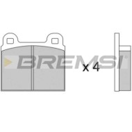BP2082.JPG Kit Pastiglie Freno Anteriore Porsche 911 Bp2082 911 351 950 07 S.f. Ate Bremsi