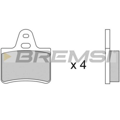 BP2087.JPG Kit Pastiglie Freno Posteriore Citro-n Gs Break Gs Bp2087 95 552 088 S.f. Citroen Bremsi