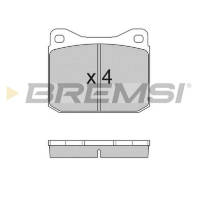 BP2097.JPG Kit Pastiglie Freno Anteriore Mercedes-benz 123 Coupú (c123) Bp2097 001 586 63 42 S.f. Ate Bremsi