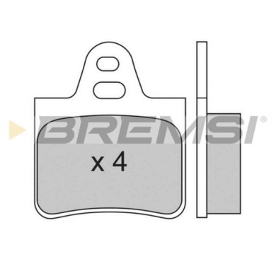 BP2130.JPG Kit Pastiglie Freno Posteriore Citro-n Bx Bx Break Bx Van Cx I Cx Ii Sm Bp2130 75 519 956 S.f. Citroen Bremsi