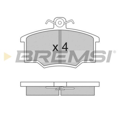 BP2143.JPG Kit Pastiglie Freno Anteriore Volvo 340-360 340-360 Tre Volumi Bp2143 3 277 768 2 S.f. Lucas Girling Bremsi