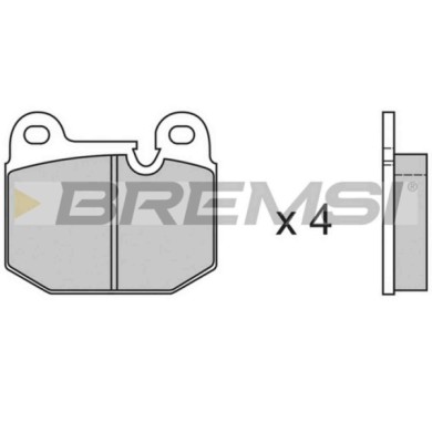 BP2144.JPG Kit Pastiglie Freno Anteriore Bmw 3 M1 Bp2144 33 11 1 150 523 S.f. Ate Bremsi