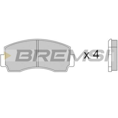 BP2168.JPG Kit Pastiglie Freno Anteriore Mazda E Furgonato (sr2) Bp2168 8982-49-280 S.f. Sumitomo Bremsi