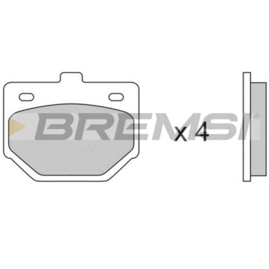 BP2174.JPG Kit Pastiglie Freno Anteriore Daihatsu Charade I Bp2174 04491-87701 S.f. Sumitomo Bremsi