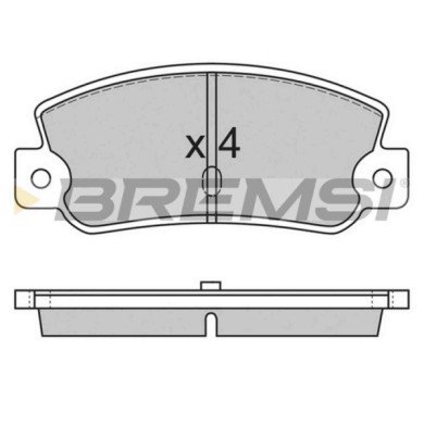 BP2212.JPG Kit Pastiglie Freno Posteriore Fiat Argenta Croma Lancia Dedra Dedra Sw Delta I Prisma Thema Thema Sw Bp2212 5 888 57