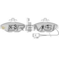 BP2258.JPG Kit Pastiglie Freno Anteriore Austin Maestro Fastback (xc) Bp2258 Bhm7237 Con Contatto Segnalazione Usura S.f. Lucas 