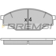 BP2322.JPG Kit Pastiglie Freno Anteriore Toyota Hiace Iii Furgonato (h5 H6 H7 H8 H9) Bp2322 04465-26010 S.f. Akebono Bremsi