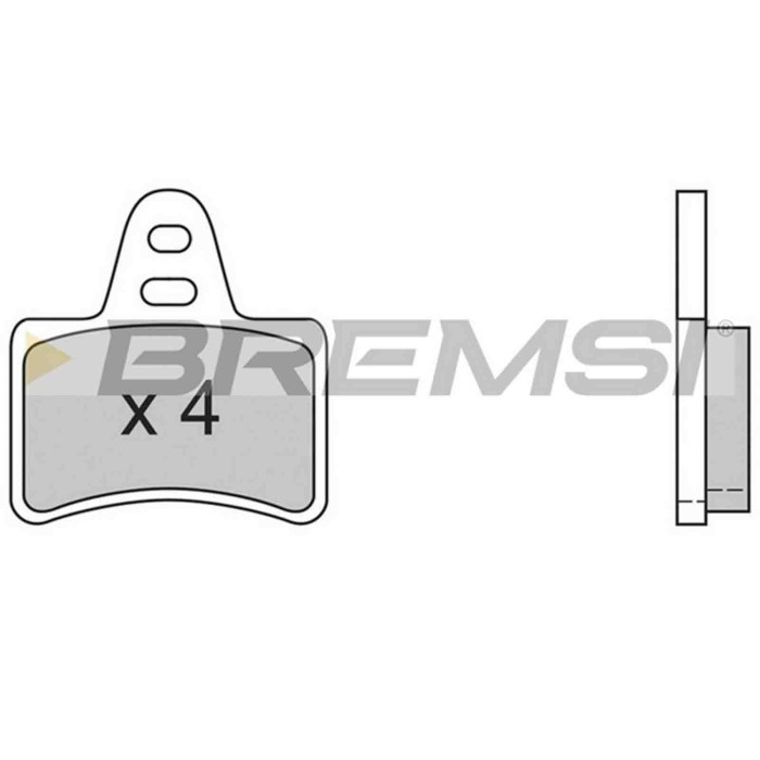 BP2356.JPG Kit Pastiglie Freno Posteriore Citro-n Axel Gs Break Gs Bp2356 4251.86 S.f. Citroen Bremsi