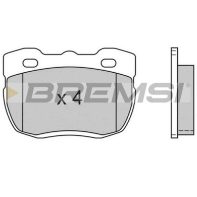 BP2402.JPG Kit Pastiglie Freno Anteriore Carbodies Fx Fairway Bp2402 Rtc-5760 S.f. Lockheed Bremsi