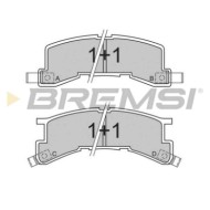 BP2404.JPG Kit Pastiglie Freno Posteriore Isuzu Piazza Bp2404 8-94154-012 S.f. Akebono Bremsi