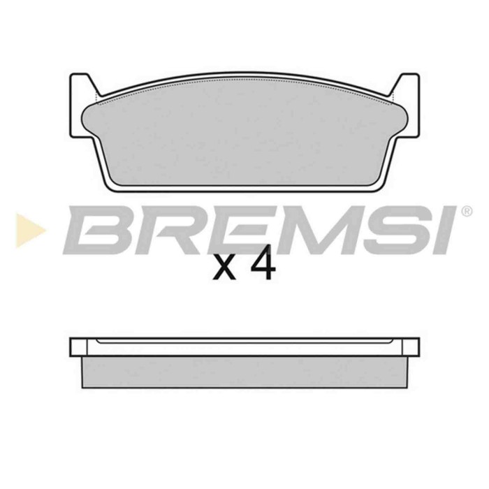 BP2440.JPG Kit Pastiglie Freno Posteriore Nissan 200 Sx Bp2440 44060-44f85 S.f. Sumitomo Bremsi