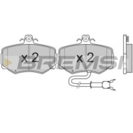 BP2466.JPG Kit Pastiglie Freno Anteriore Jaguar Xj Bp2466 Jlm1281 Con Contatto Segnalazione Usura S.f. Lucas Girling Bremsi
