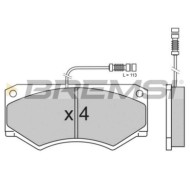 BP2486.JPG Kit Pastiglie Freno Anteriore Mercedes-benz T1 Autobus (b601) Bp2486 601 420 76 20 Con Contatto Segnalazione Usura S.