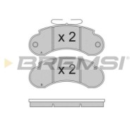 BP2490.JPG Kit Pastiglie Freno Anteriore Mercedes-benz Mb Autobus (w631) Bp2490 601 420 87 20 S.f. Bendix Bremsi