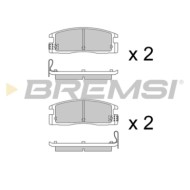 BP2493.JPG Kit Pastiglie Freno Posteriore Ford Granada Turnier (gnu) Bp2493 S.f. Akebono Bremsi